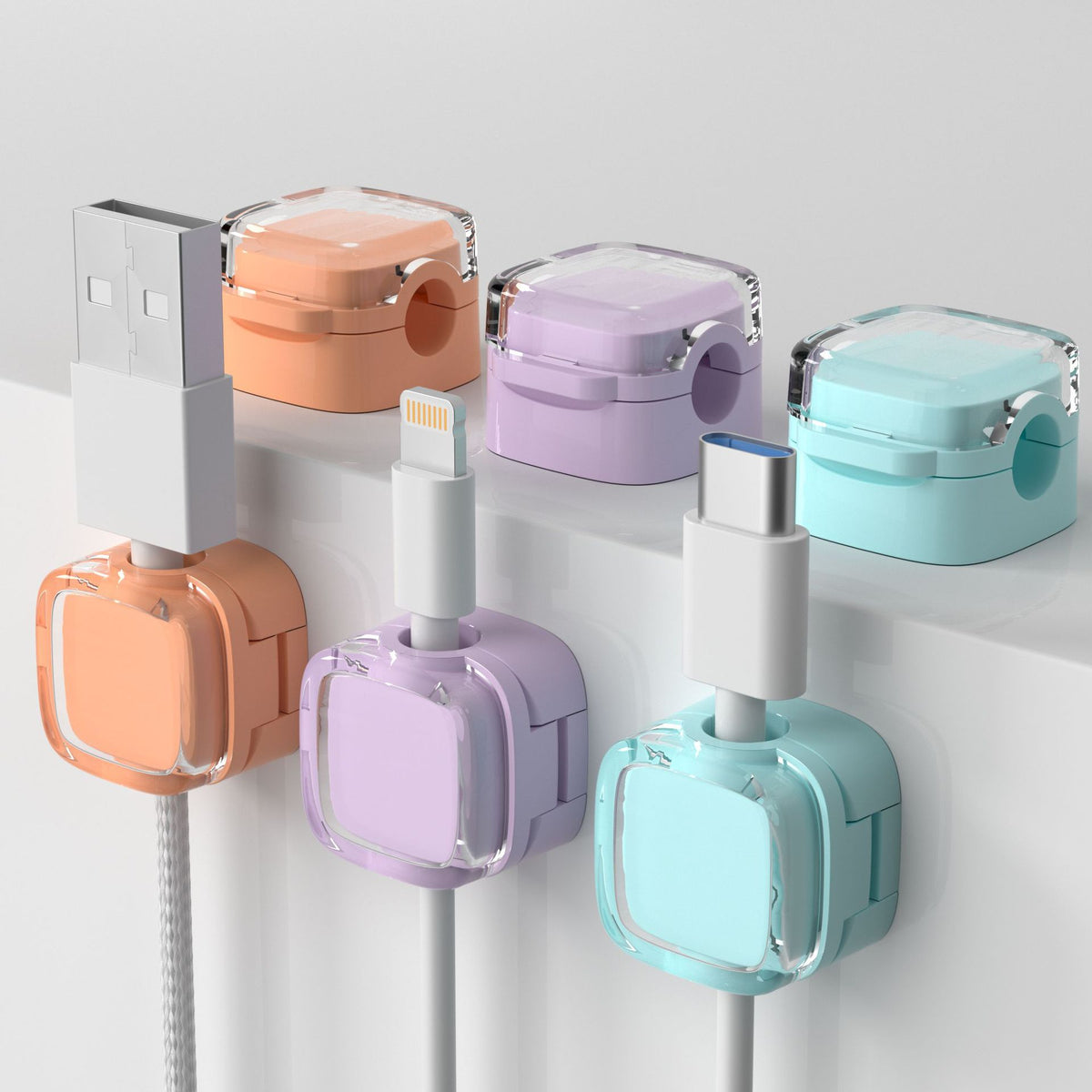 Magnetic Cable Clips Wire Organizer