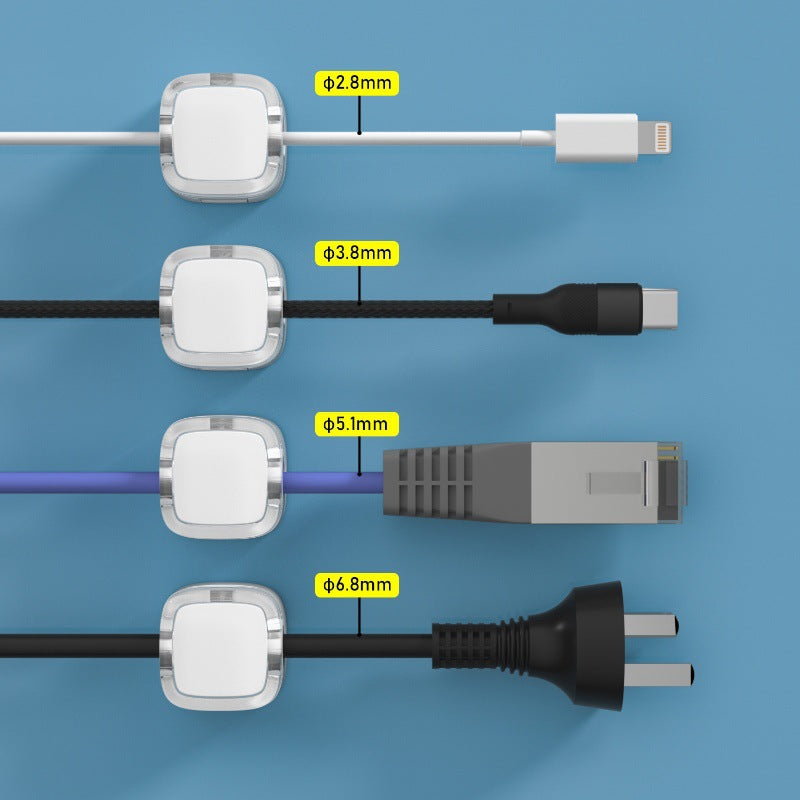 Magnetic Cable Clips Wire Organizer